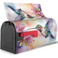 thumbnail image 2 of Mailbox Cover, Cute Hummingbirds Letter Box Cover Magnetic Mail Wraps Post Garden Decorations 25.5x21 in, 2 of 6