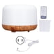 thumbnail image 2 of Humidificador difusor ANGGREK Luz Nocturna 35db 100-240V 7 Luces LED Grano de Madera, 2 of 8