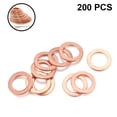 thumbnail image 2 of Red Copper Washers Assortment, Temperature Resistance For Reliable Performance In Harsh Conditions, 2 of 8