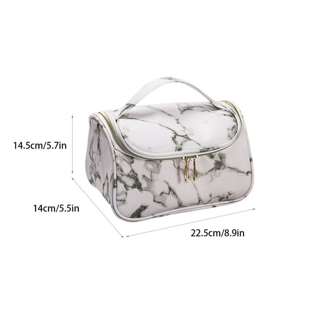 maskred Cosmetic Bag Convenient Multipurpose Storage Carry Handbag Carrying Pouch Holding Container Travel Makeup Organizer Type 2 1Set