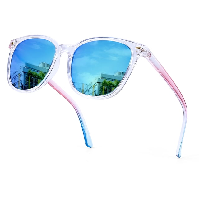 Gafas de Sol SIPHEW Polarizadas con Espejo para Mujer UV400