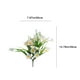 thumbnail image 3 of Flores de crisantemo artificial - Arreglo floral artificial de 13,7" de altura para decoración del hogar, blanco, rosa, morado, naranja, amarillo, 3 of 6