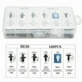 BEST- Accessories Clip Trim Car Push Pin Rivet Bumper Door Panel ...