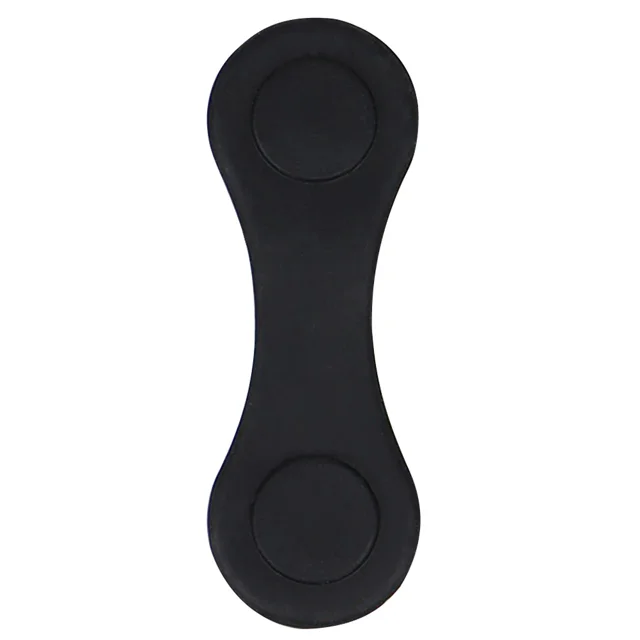 Silicone Golf Ball Marker Holder Strong Magnetic Mini Golf Position Calibration Clamp Professional Reusable Useful Golf Supplies 1PCS Black