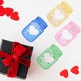 thumbnail image 4 of OULII 1 Set Classroom Valentines Cards Assorted Color Message Cards Drift Bottle Shape, 4 of 4