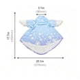 thumbnail image 3 of 23 Inch Goose Decorative Outfit, Breathable Fabric Statue Clothing, Garden Ornament Accessory, Universal Courtyard Wear for Porch Sculpture, Yard Art and Holiday Layout, 3 of 7