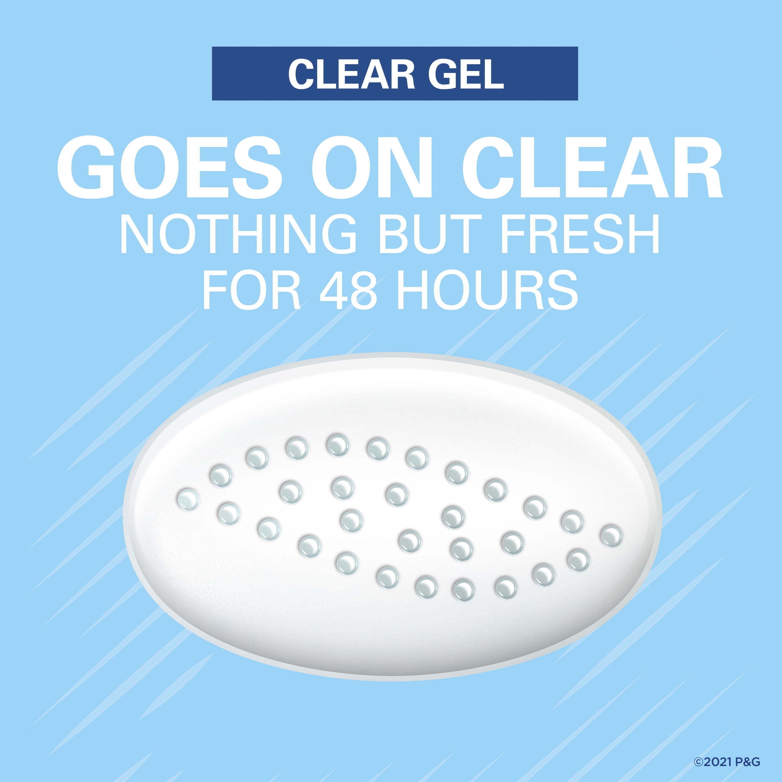 Secret Outlast Clear Gel Antiperspirant Deodorant, Unscented, 3.4 oz