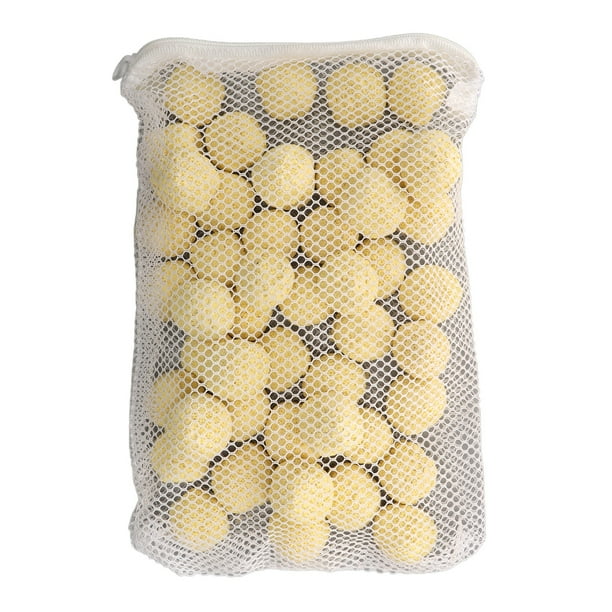 Fish Filter Balls, Aquarium Bio Filter Media Yellow Porous Strong