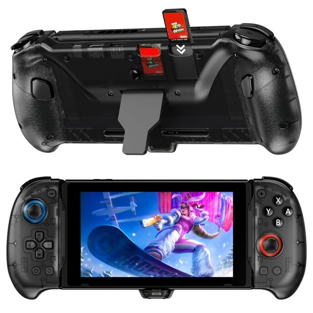 Gripcon NexiGo con Efecto Hall y Soporte HDMI para Switch en Negro
