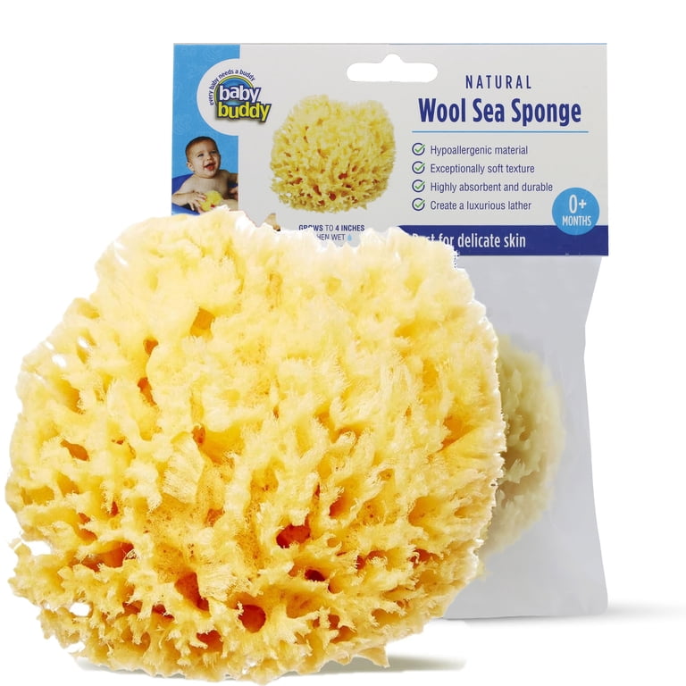 Baby Buddy Natural Wool Sea Sponge for Newborns photo 1