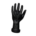 thumbnail image 4 of Modelo de mano masculina, maniquí, mano, decoración de casa embrujada, accesorio de disfraz, mano falsa negro, 4 of 9
