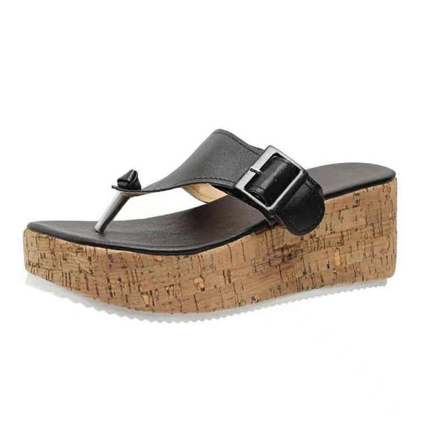 Women's Summer Orthopaedic Sandals Comfortable Wedge Heel Non-Slip Platform Shoes for Daily Wear Shopping
