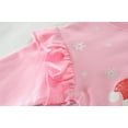thumbnail image 6 of POPTEM Toddler Girls Sweatshirts Christmas Santa Long Sleeve Shirts Crewneck Tops Pink 2t, 6 of 8