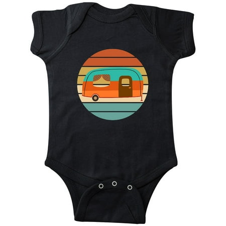 

Inktastic Camping Vacation Camper Trailer Retro Gift Baby Boy or Baby Girl Bodysuit