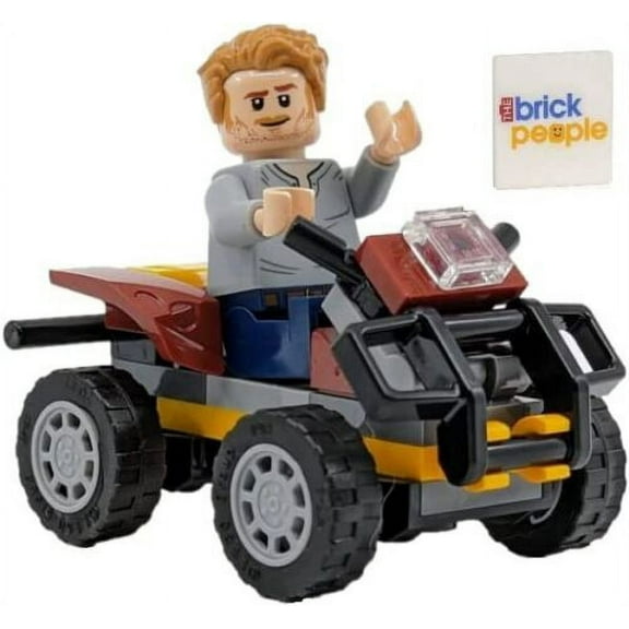 LEGO Jurassic World: Owen Grady Minifigure with Quad ATV