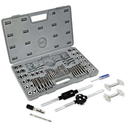 

ABN Metric SAE Standard Tap and Die 60-Piece Rethread Set Thread Rethreading Kit
