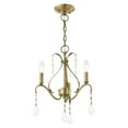 thumbnail image 3 of Livex Lighting - Caterina - 3 Light Chandelier in French Country Style - 13, 3 of 8