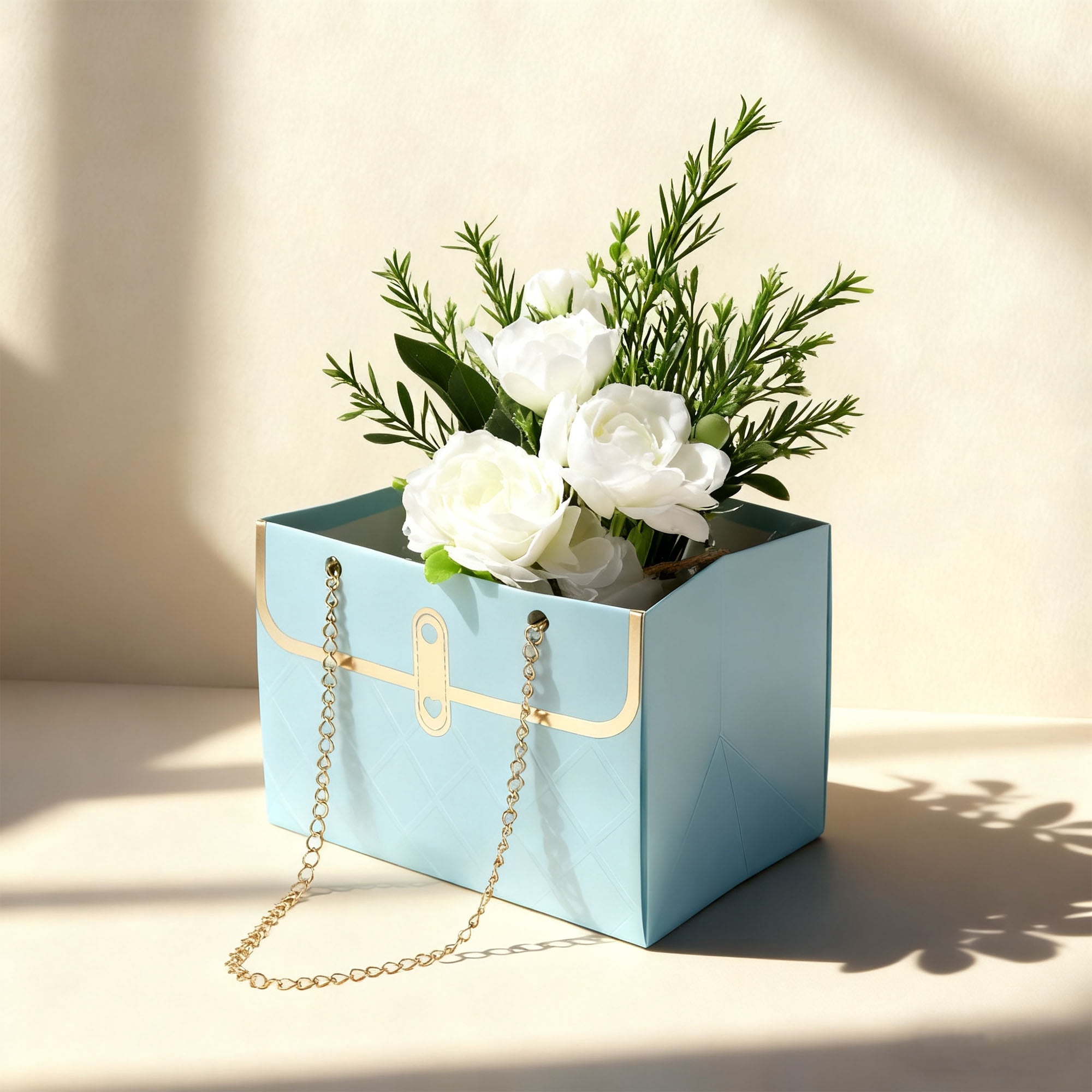 Unique Bargains Rectangular Gift Bags for All Occasions ideal for Birthdays Blue