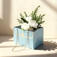 thumbnail image 2 of Unique Bargains 1 Pc Gift Bags Rectangular Gift Packaging Blue, 2 of 5