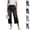 23## (Black), variant on Womens Pedal Pusher with Pockets Frayed Raw Hem Wide Leg Capri Jeans Trendy Mom High Waisted Denim Capris with Pockets(Navy,S)