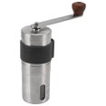 thumbnail image 1 of Molinillo de café Manual portátil Nikou de acero inoxidable alta dureza color negro, 1 of 15