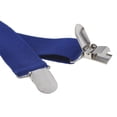 thumbnail image 6 of TopTie Unisex Suspenders Solid Color Y-Back Clip Suspender - 1 Inch Wide-Blue, 6 of 7