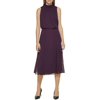 Karl Lagerfeld Paris Womens t Polyester Midi Dress