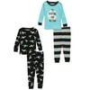 Baby Boys' "To Bedtime and Beyond" 4-Piece Pajamas
