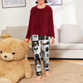 thumbnail image 6 of Susaid dogs pets collage Print Teen Pajama Pants, Soft Long Sleep Bottoms with Elastic Waist and 2 Pockets, for Ages 5-16-XS(5-6), 6 of 6