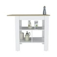 thumbnail image 4 of Dtwnek Kitchen Island with Open Shelf, 4 of 7