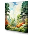thumbnail image 2 of Designart "Shimmering Heights Redwood Majesty II" Landscape & Nature Canvas Print, 2 of 5