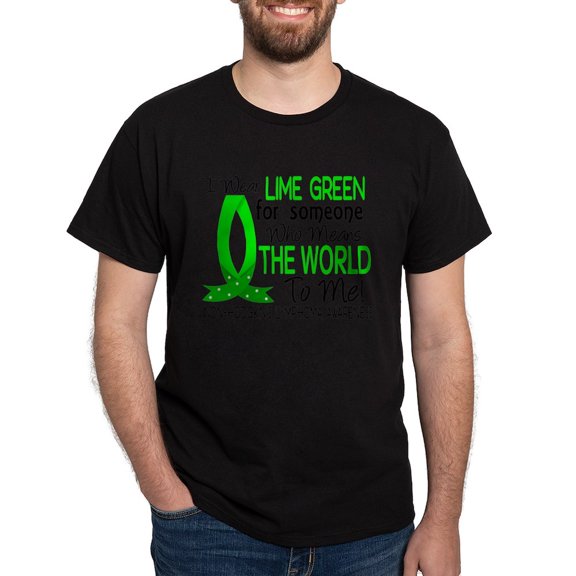CafePress - Means World To Me 1 Non Hodgkin's Lymphoma Shirts - Men's Classic Graphic Cotton T-Shirt