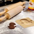 thumbnail image 2 of Con Sello Para Galletas, Molde De Prensa De Galletas De Madera, Molde Cortador De Galletas, Herramienta Para Hornear Diy Yuarrent HA039227-00, 2 of 6