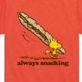thumbnail image 3 of Peanuts - Always Snacking - Toddler & Youth Short Sleeve Graphic T-Shirt, 3 of 6