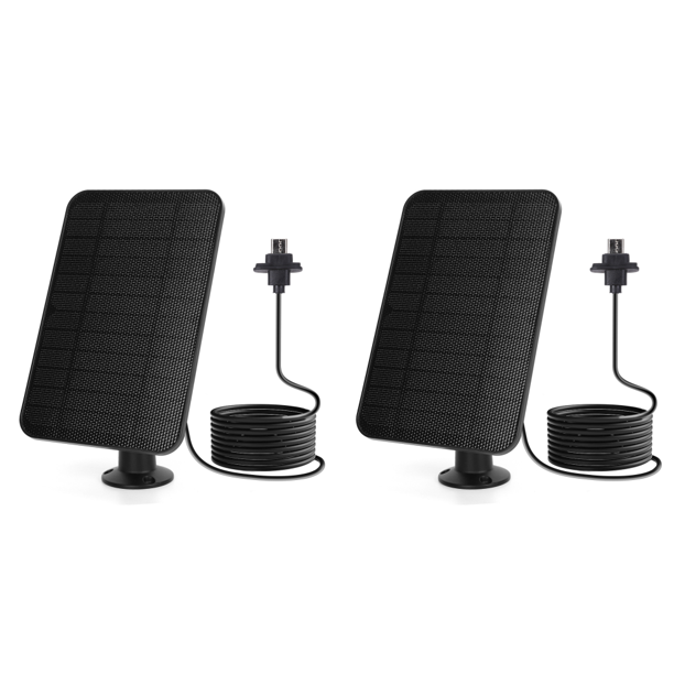Montaje de panel solar 4W 5V impermeable 360 ajustable para Blink Outdoor 4 (4ta generación)