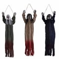 thumbnail image 2 of ziyahi Spooky Outdoor Halloween Decorations Long Haired Ghosts To Set Scene Terrifying Hanging Ghosts Set type+2, 2 of 6