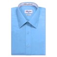 thumbnail image 1 of Berlioni Italy Men's Long Sleeve Premium Slim Fit Dress Shirt, 1 of 4