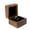 B: Black 2 Slot, variant on Case Wooden Lover Ring Display Box Jewelry Box Storage Holder Ring Storage Box-