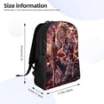 thumbnail image 4 of Fate/Zero Backpacks Casual Daypacks Student Book Bag Printing Satchel Rucksack Lightweight Schoolbag, 4 of 5
