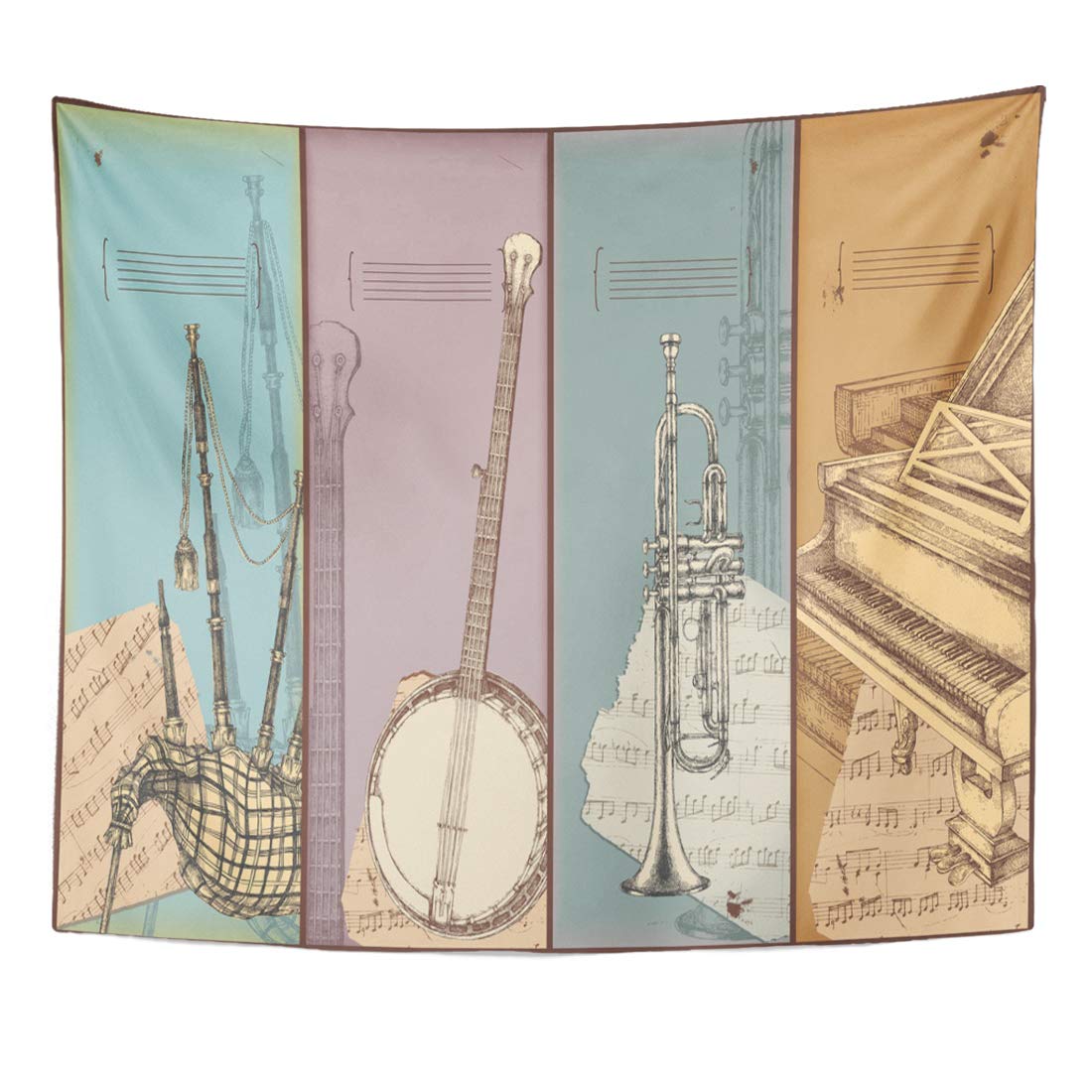 hang banjo on wall
