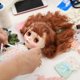 thumbnail image 5 of 2 extensiones de cabello para crear pelucas y figuras. Accesorios para la confección de pelucas caseras. Color castaño rojizo., 5 of 9