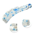 thumbnail image 2 of Unique Bargains 1 Pc Fashion Wavy Edge Hair Clips Hairdo Clip Clear Blue, 2 of 5