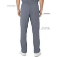 thumbnail image 3 of Landau ProFlex Tailored Fit Comfort Stretch 6-Pocket Scrub Pants for Men 2103, 3 of 4