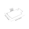 thumbnail image 2 of 2pcs Prime Stainless Steel Trash Bag Racks Multi-functional Hangers Storage Shelves, 2 of 8