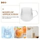 thumbnail image 3 of Taza de café de vidrio con asa para uso doméstico, jarras, jarras y vertedor de leche para servir jarabe de arce, 3 of 8