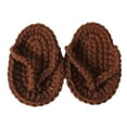 thumbnail image 2 of SPRING PARK New handmade crochet baby girl sandals flip flops booties shoes Photo Props, 2 of 8