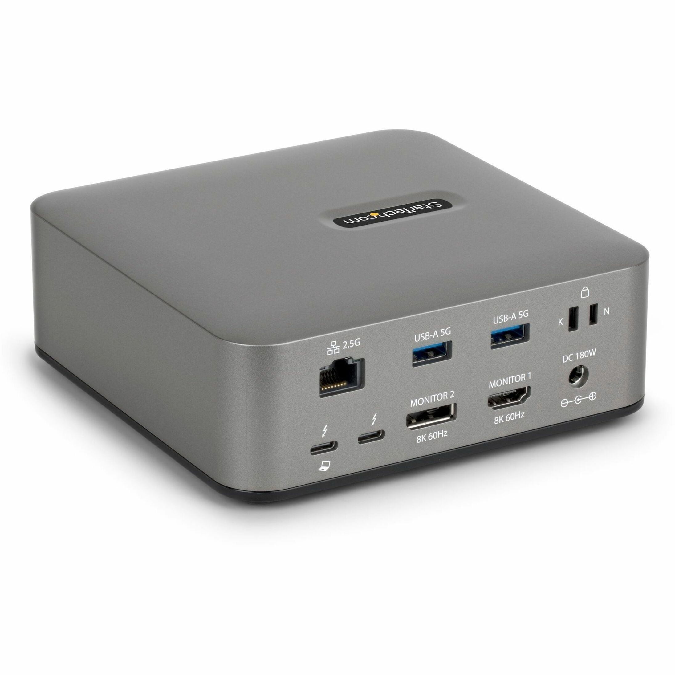StarTech Thunderbolt 5 Docking Station - DP/HDMI - Triple Monitor Dock up to 4K 144Hz or Dual 8K 60Hz - 5x USB Ports -140W Laptop Charging  215N-TB5USB4DOCK