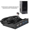 thumbnail image 4 of 4-Port Floppy Drive Panel USB3.0+USB2.0, Easy Installation, Plug And Play, 4 of 8