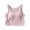 Pink, variant on fatyb Crop Tank Tops for Women with Built in Bra Sleeveless Padded Womens Workout Yoga Shirts Activewear