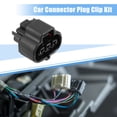 thumbnail image 3 of Unique Bargains 1 Set 3 Pin Car MAP Turbo Sensor Connector Adapter Plug Clip Kit Replacement for Toyota, 3 of 6